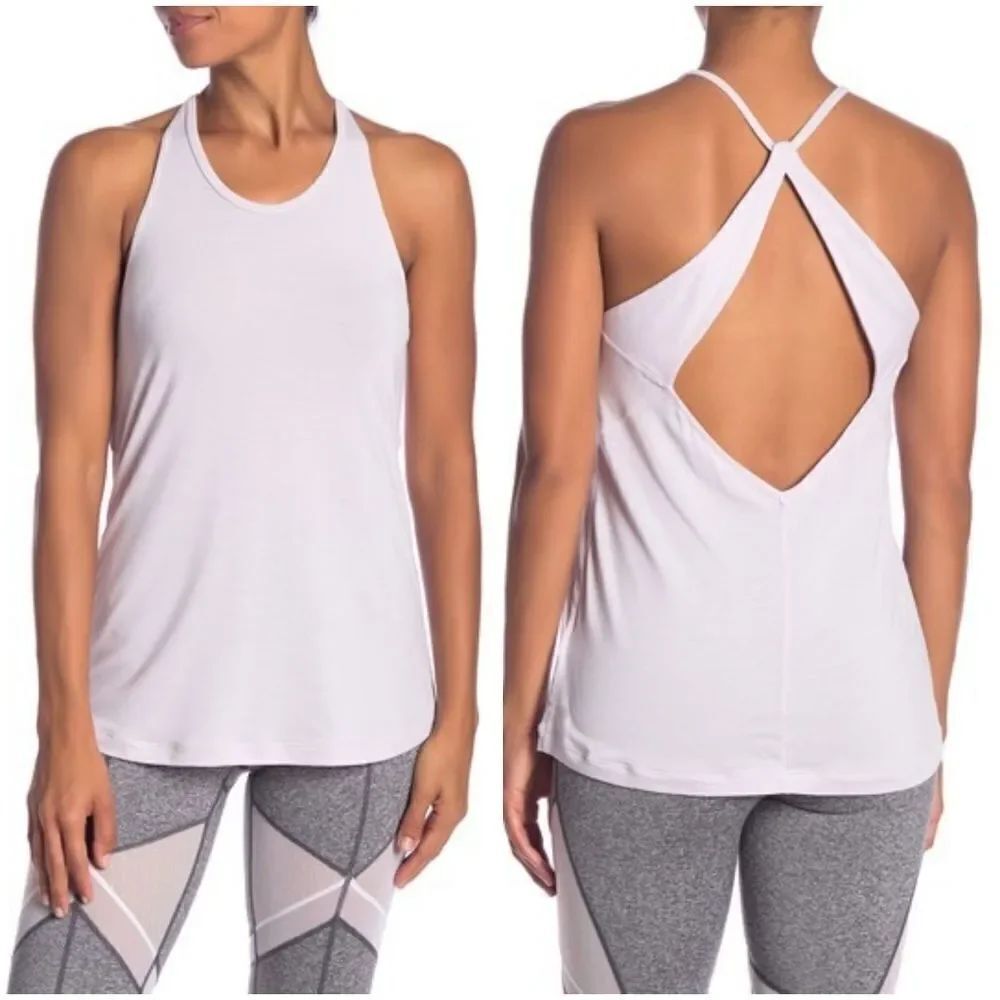 Zella Purple Loop Back Tank Top SzXXS